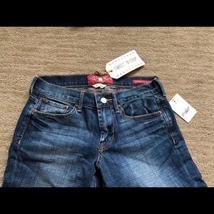 NEW Lucky Brand Sweet n’ Crop Jeans 2/26 Mid Rise